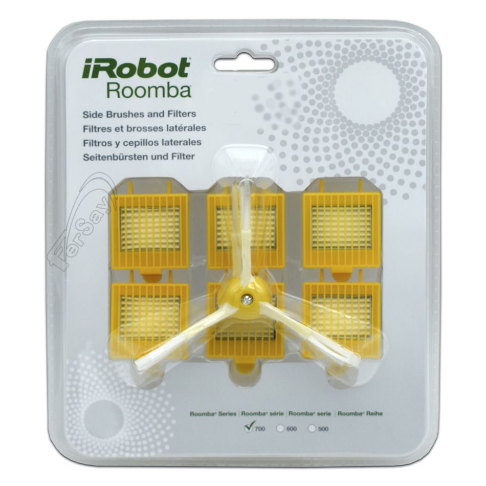 Kit 6 filtros Hepa iRobot Roomba All 700 - 49RB0109 - ROOMBA