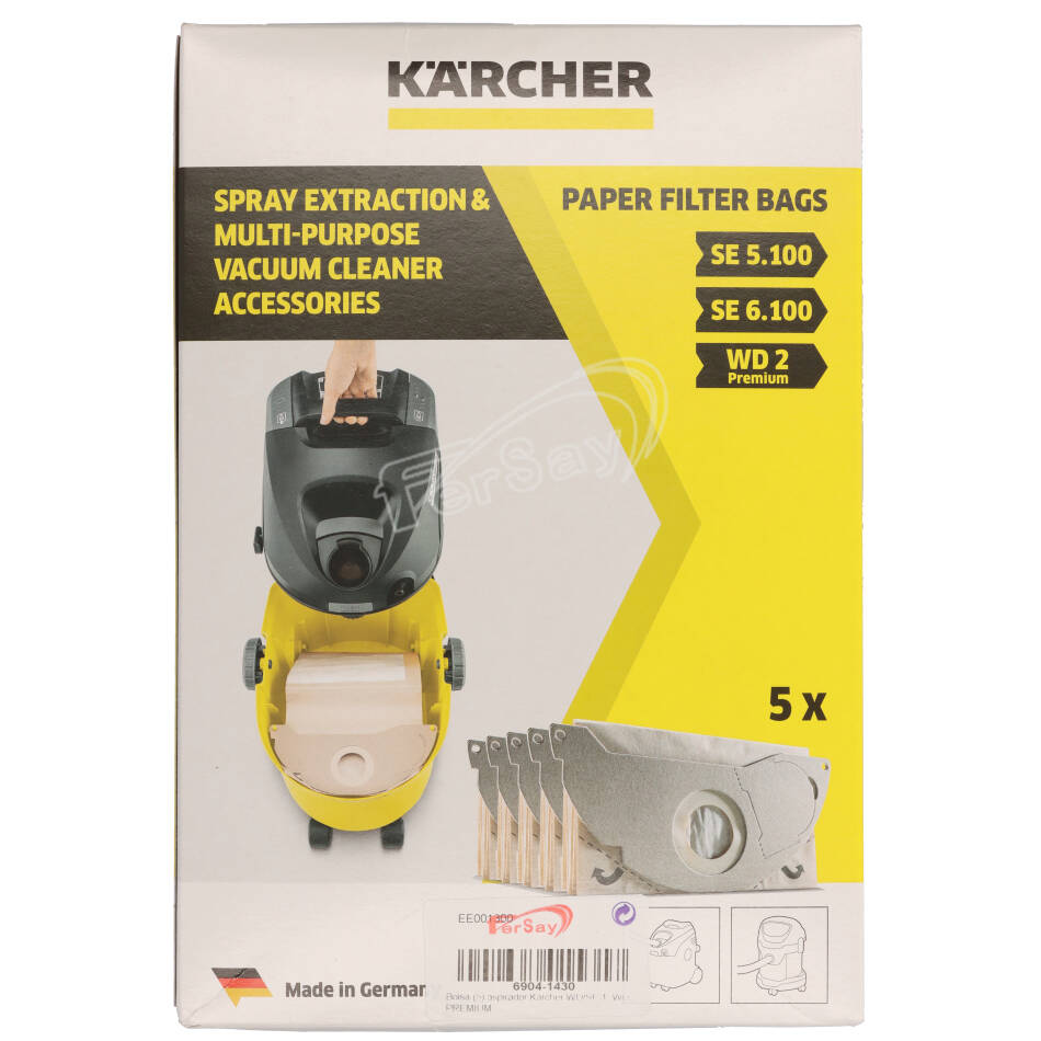 Juego de filtros karcher 6904-1430 - 69041430 - KARCHER