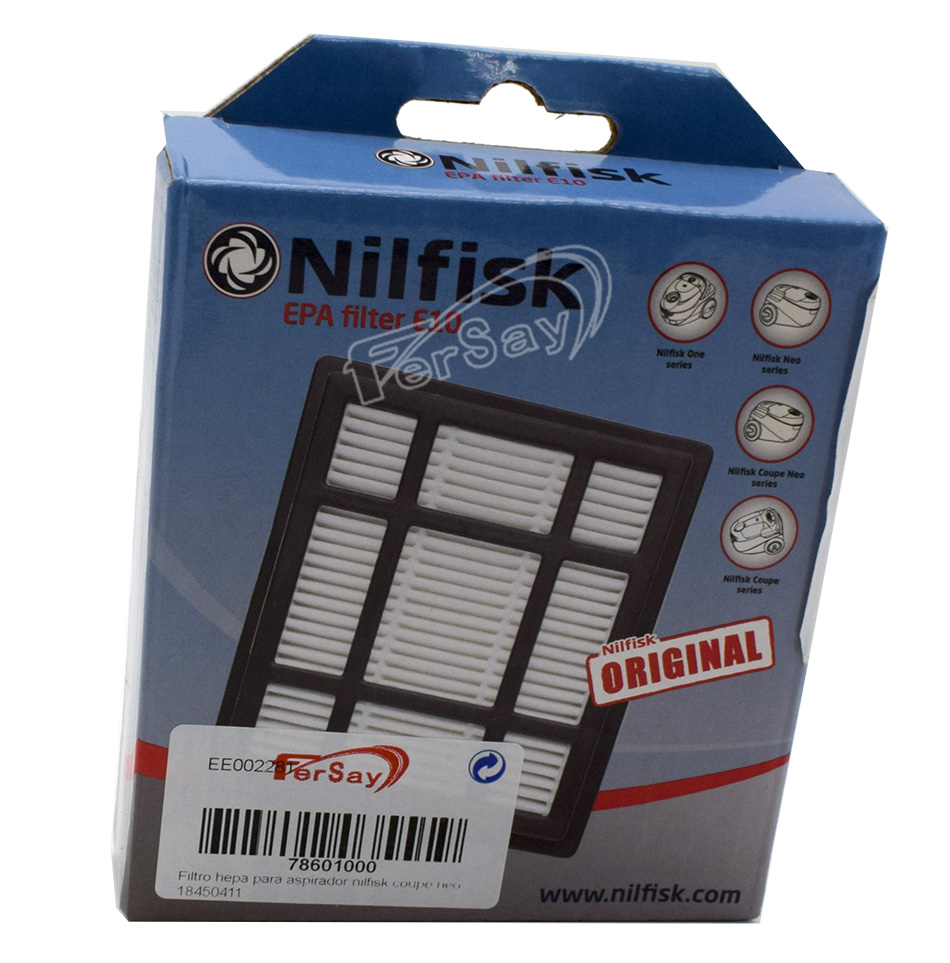 Filtro hepa para aspirador nilfisk - 78601000 - NILFISK