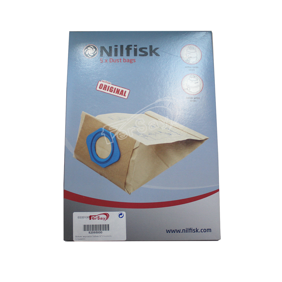 Bolsas aspirador Nilfisk 82095000 - 82095000 - NILFISK