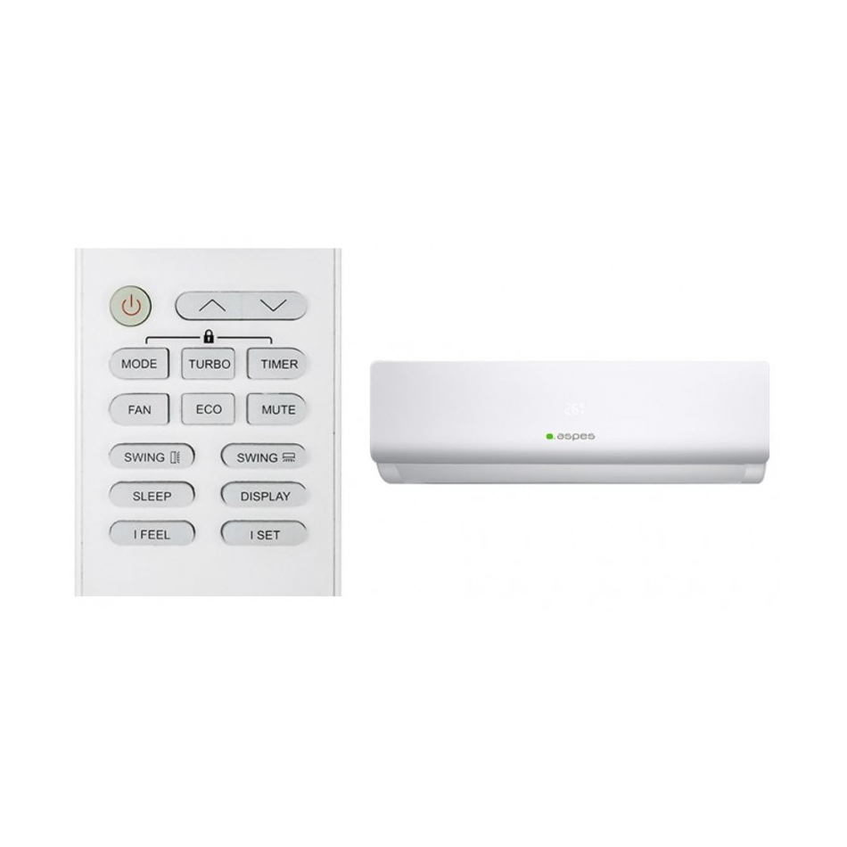 Aire acondicionado inverter  A+++/A++ marca Aspes - AAAS1200W - ASPES