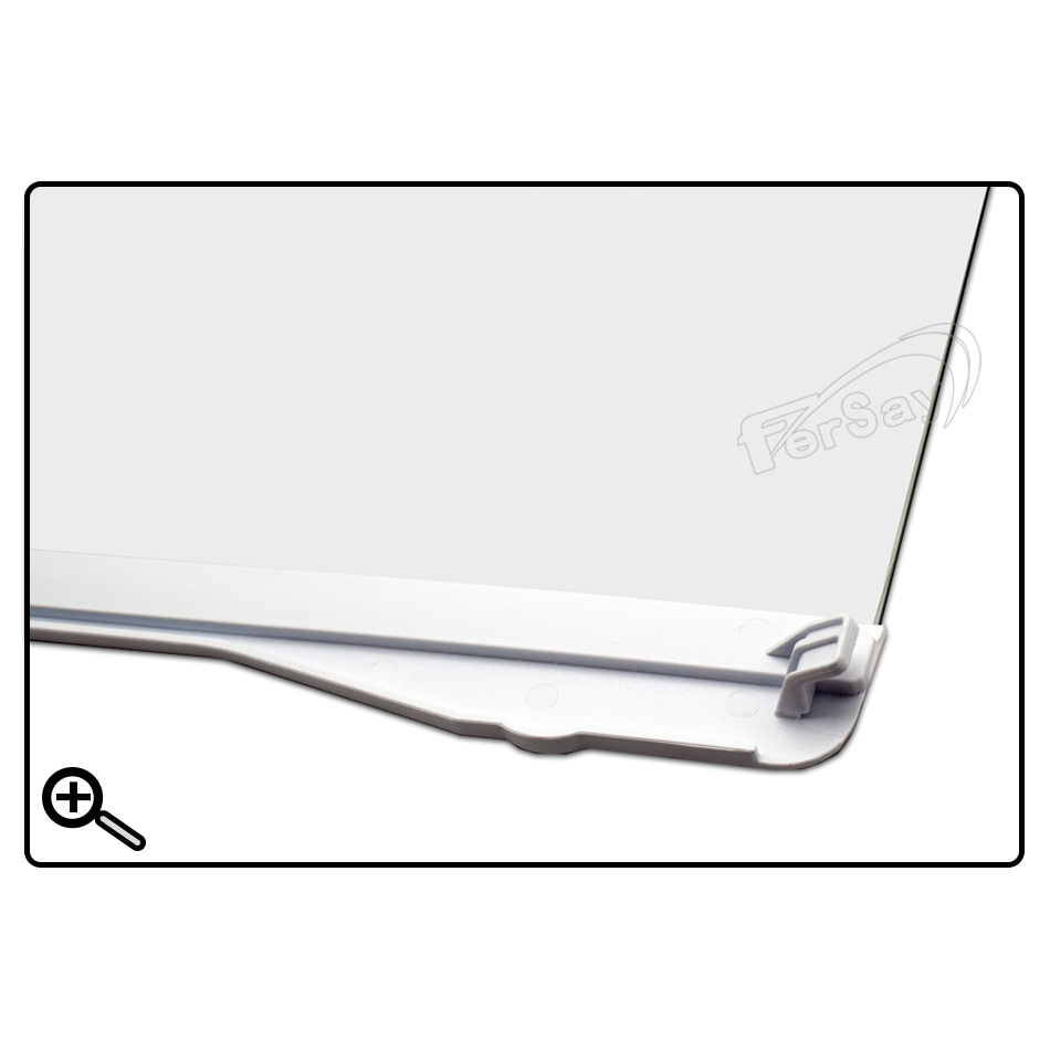 Bandeja cristal frigorifico LG modelo: GBB329SWJZ - AHT73754302 - LG