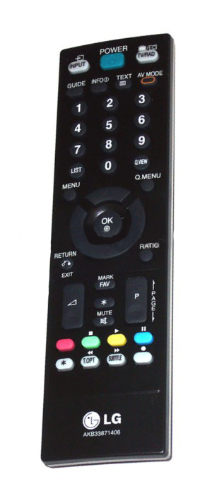 Mando distancia televisión LG Akb33871406 - AKB33871406 - *