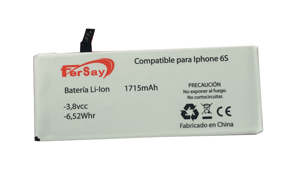 Bateria movil IPHONE 6S 1715 mah - BATEIPHONE6S - FERSAY