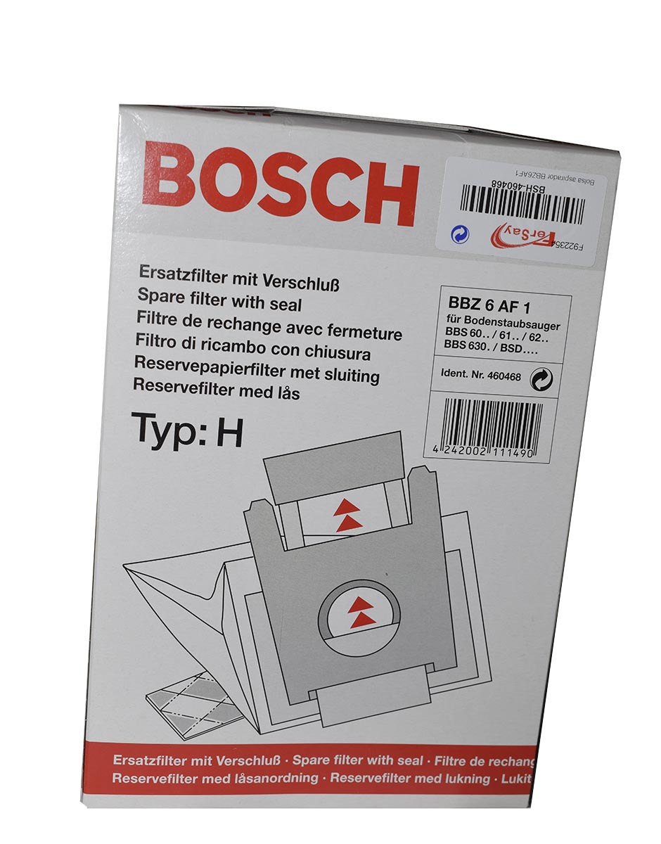 Bolsa para aspirador Bosch BBZ6AF1. - BSH460468 - BSH