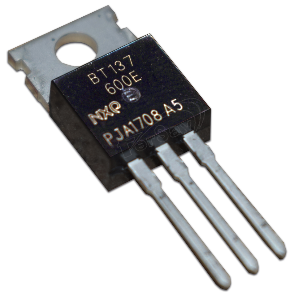 Tiristor para electrónica modelo. BT137-600B - BT137600 - PHILIPS