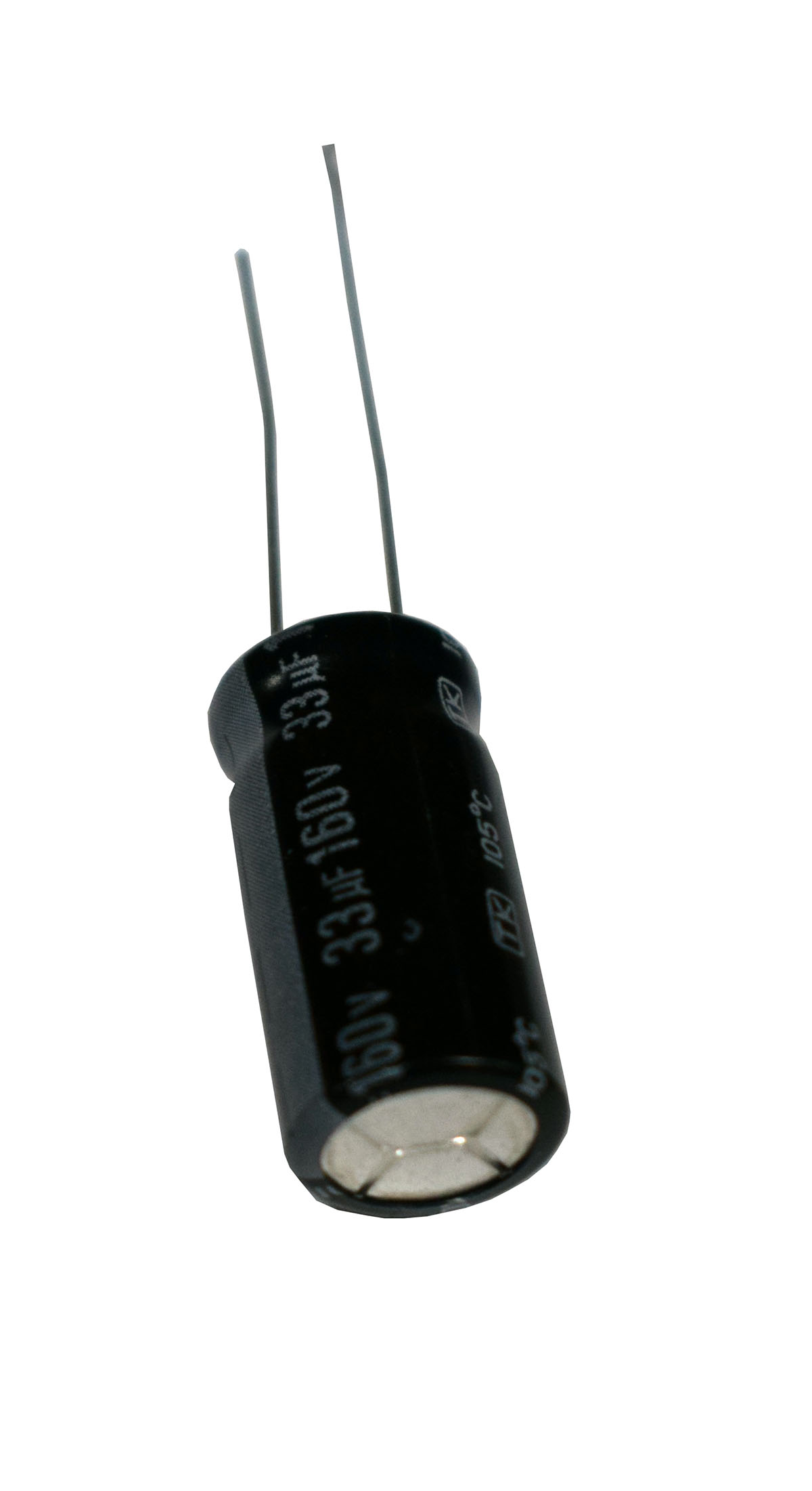 Condensador electrolítico de 33mf a 160v. - CERL33MF160V - LELON