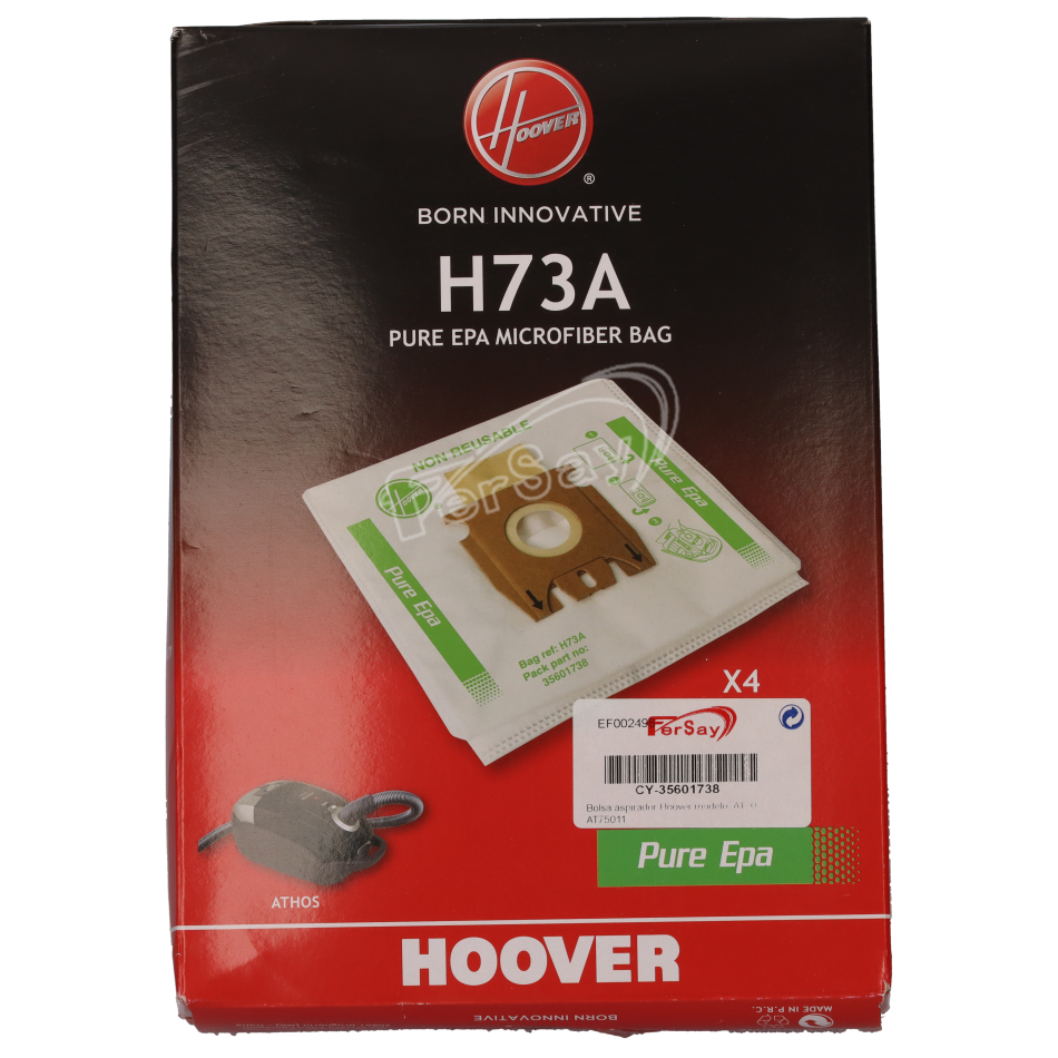 Bolsa aspirador Hoover modelo - CY35601738 - HOOVER