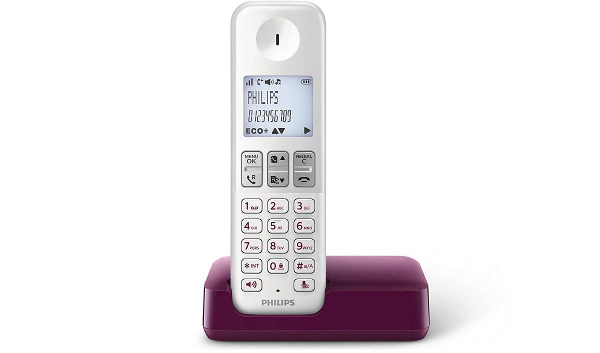 Telefono inalambrico con manos libres Philips - D2301WP23 - PHILIPS
