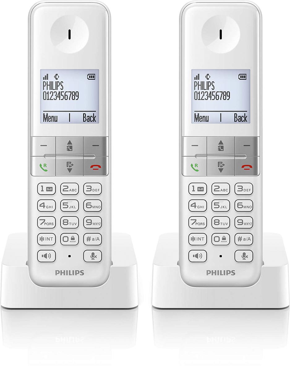 Telefono inalambrico duo Philips - D4502W23 - PHILIPS