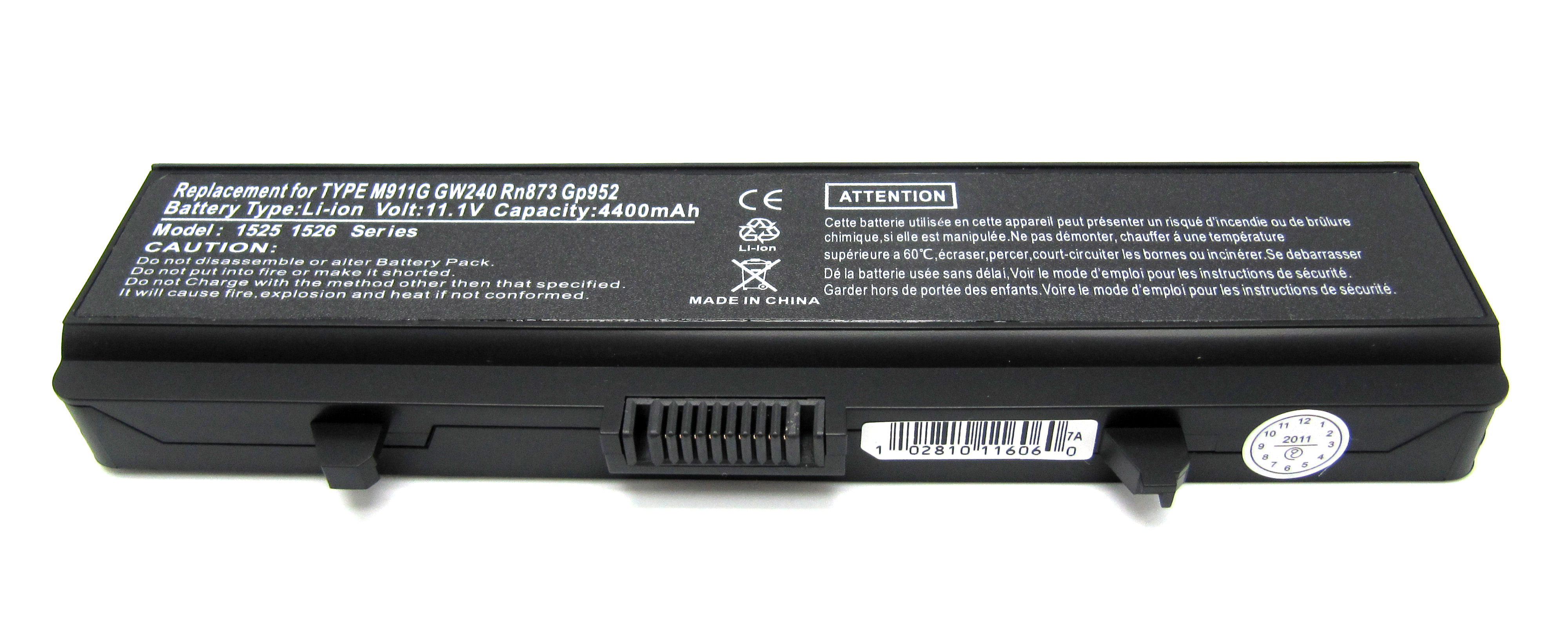 Batería para ordenador portátil Dell Inspiron 1525. - EBLP136 - FERSAY
