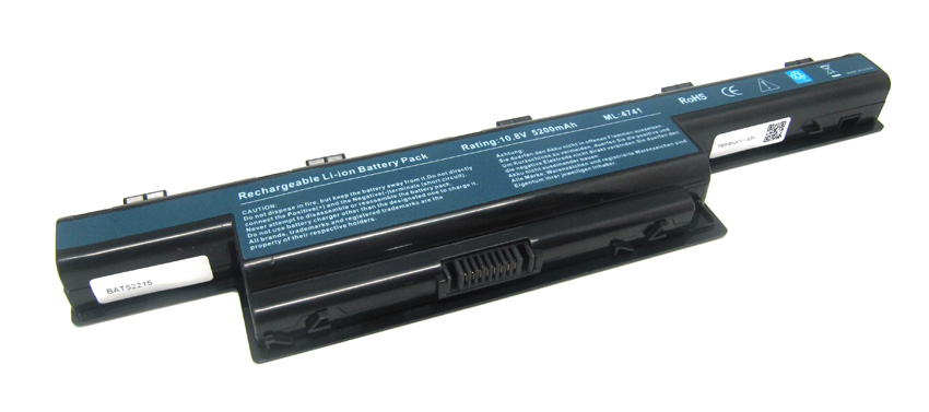 Batería para ordenador portátil Acer As10d, Ml4741. - EBLP389 - CLASSIC
