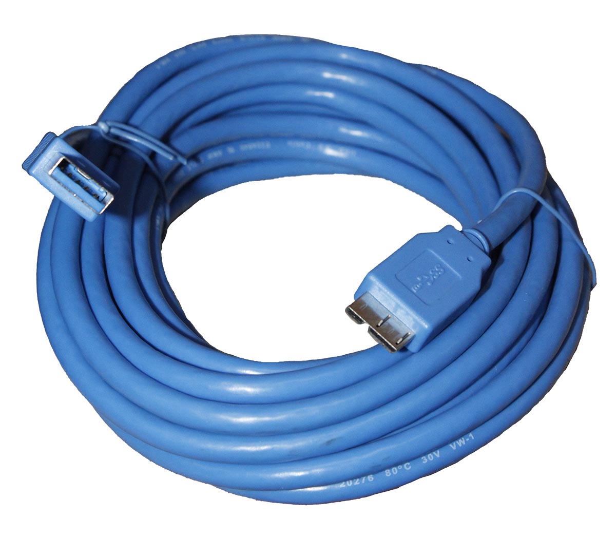 Cable de USB tipo A macho a USB tipo B macho 1m - EC1391M - TRANSMEDIA