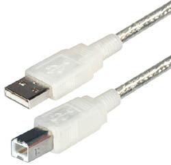 Cable 2.0 Usb Tipo A USB Tipo B macho/macho - EC142HT - TRANSMEDIA