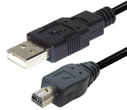 Cable usb tipo a m - 8 pin min - EC158HM - TRANSMEDIA