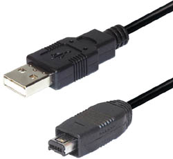 Cable conexion Usb tipo A M-4P mini Usb macho - EC158M - TRANSMEDIA