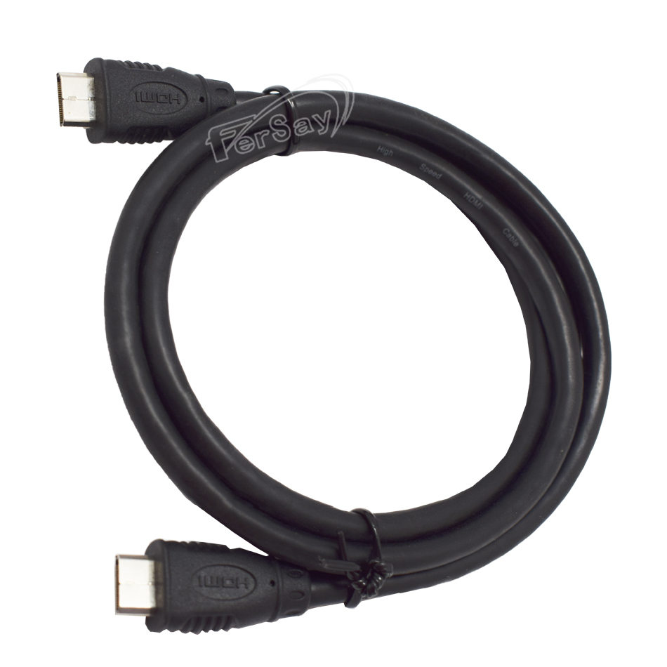 Cable tipo HDMI tipo C 19 pines a HDMI tipo C 19 pines AWG30. - EC1991 - TRANSMEDIA