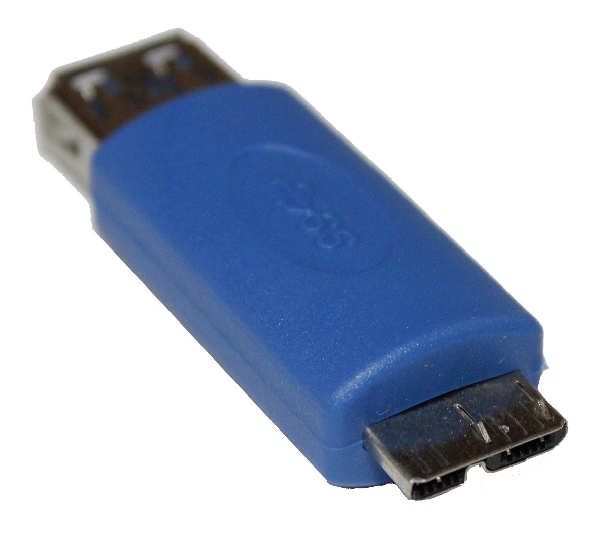 Adaptador Micro-USB B 3.0 macho a USB A hembra - EC275AL - TRANSMEDIA