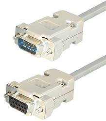 Cable 1:1 SUB-D m 15HD-SUB-D h 15HD E-C57K - EC57K - TRANSMEDIA