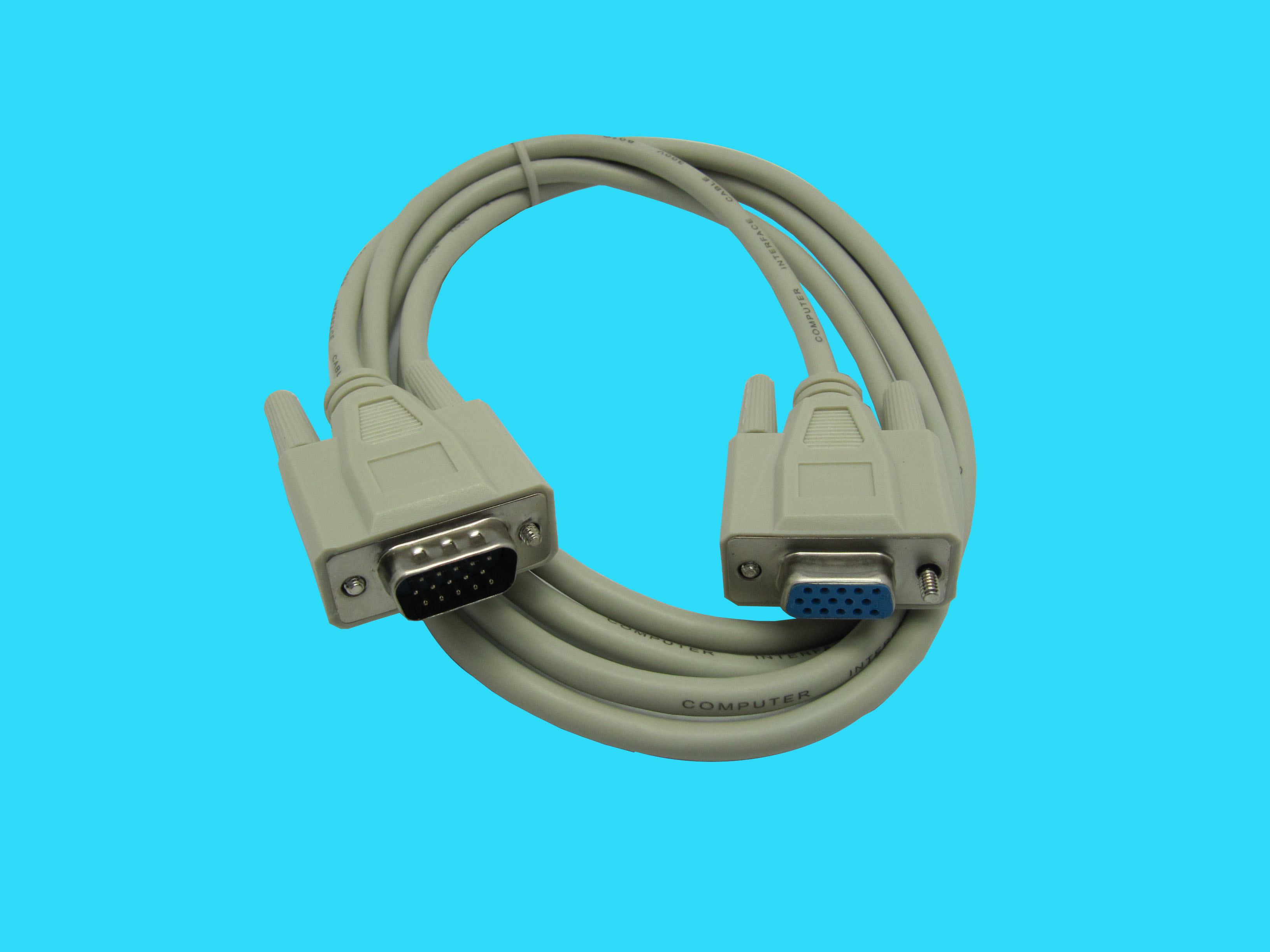 Cable cable SUB-D macho 15PIN - EC57KH - TRANSMEDIA