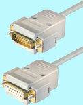 Cable sub d m 15 - sub d h 15P - EC60 - TRANSMEDIA