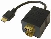 Hdmi macho 19 pin a HDMI hembr - ECS11 - TRANSMEDIA