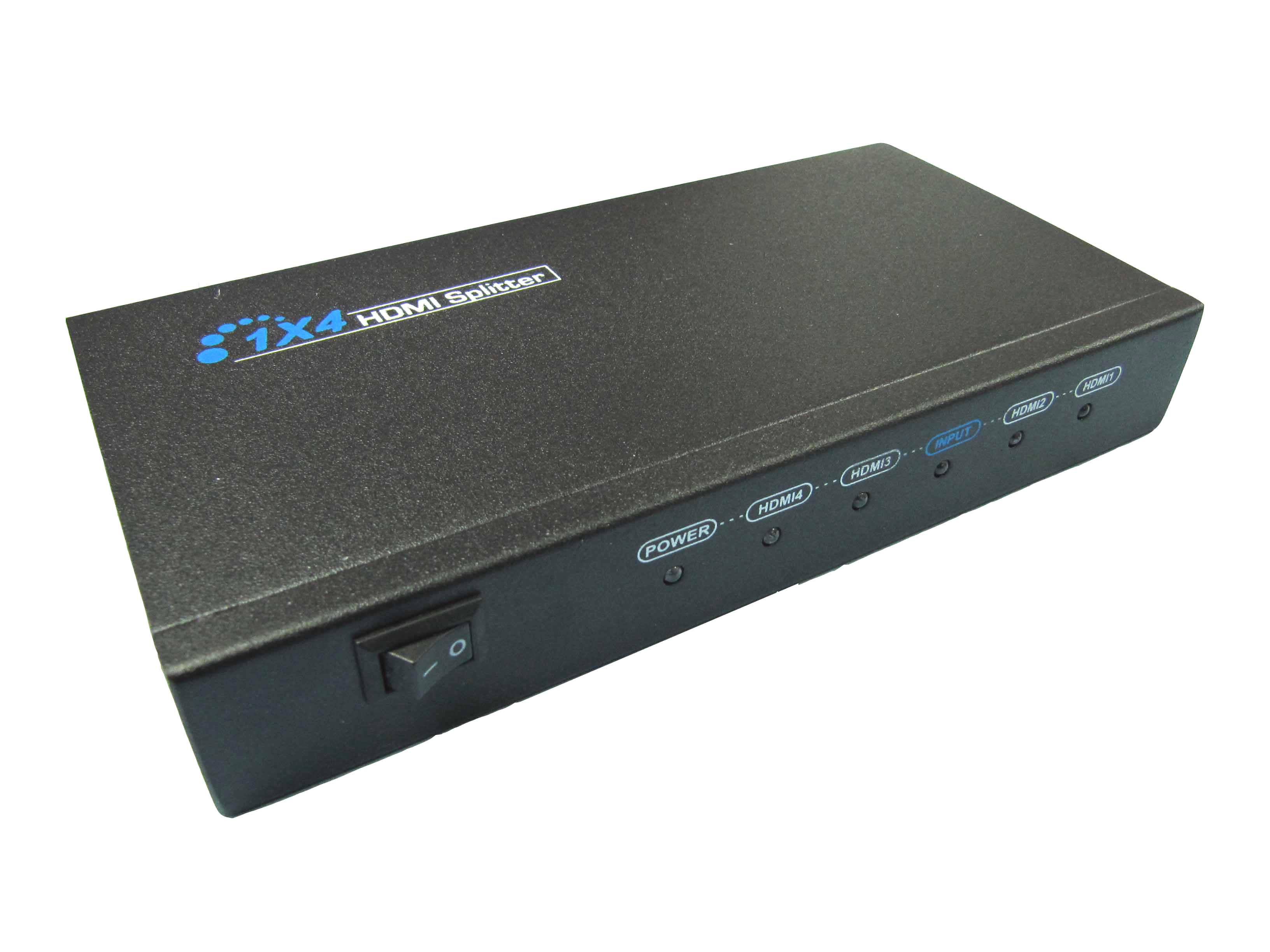 Distribuidor HDMI 1entrada a 4 salidas HDMI 1.3V compatible con HDCP. - ECS1704 - TRANSMEDIA