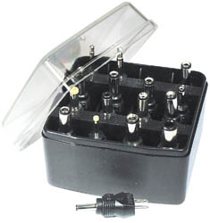Kit de adaptadores caja plast - ENDSET2 - TRANSMEDIA