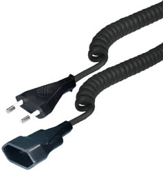 Cable prolongador rizado - ENV6 - TRANSMEDIA