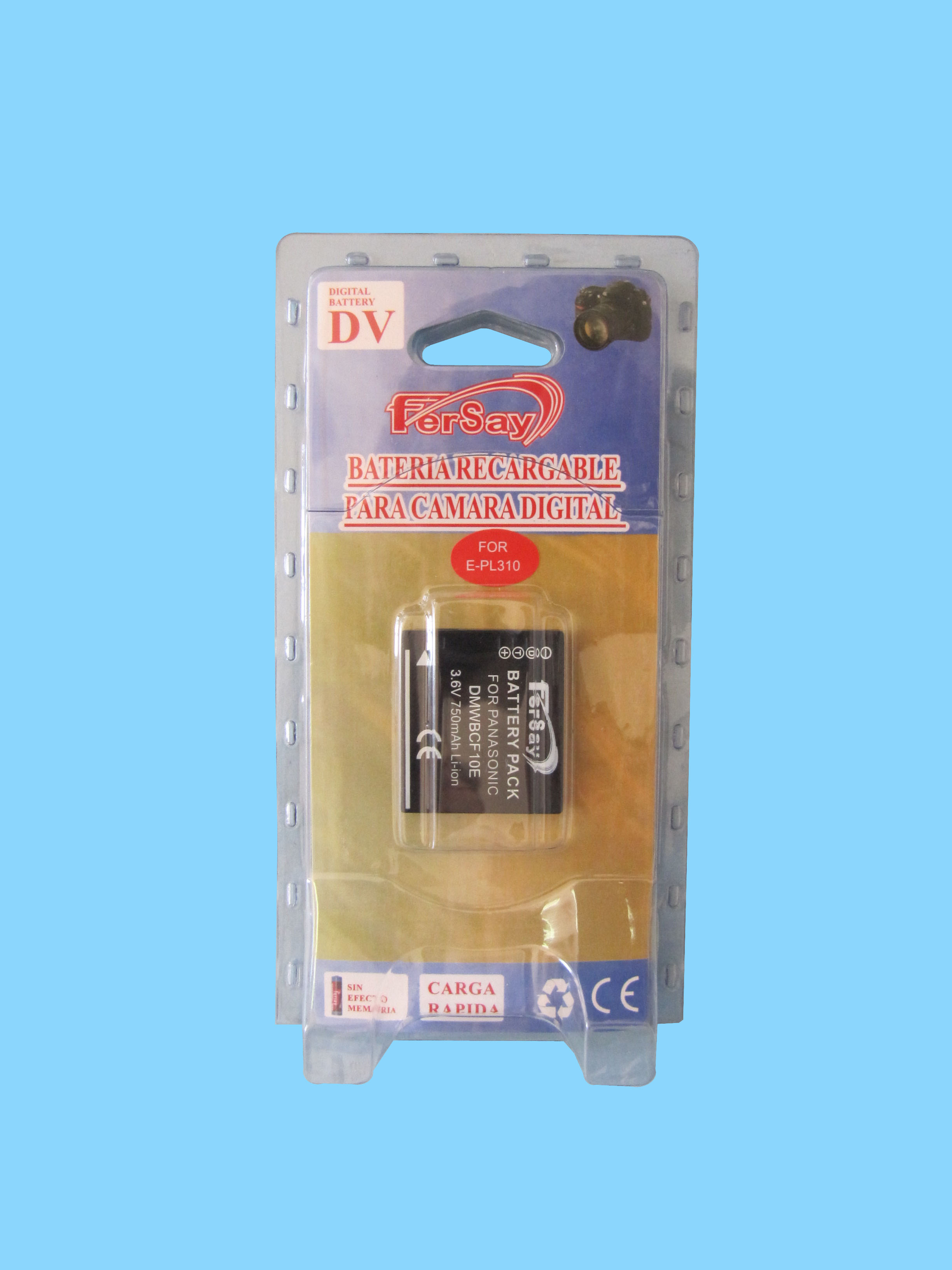Bateria recargable camara Panasonic GD-DMWBCF10E - EPL310 - FERSAY