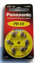 Pila tipo botón formato V10 PR230H Panasonic. - EV10PR230H - DURACELL