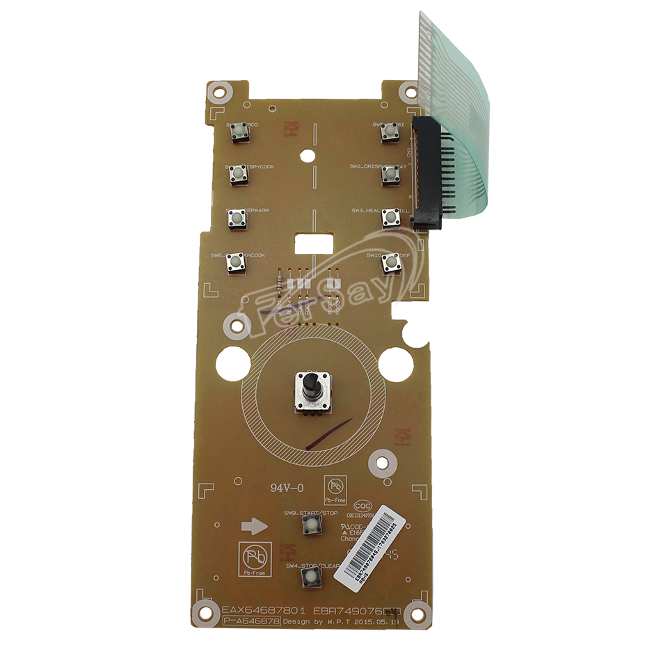 Modulo electronico microondas LG EBR74907604 - EBR74907604 - LG