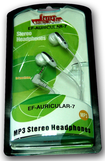 Auricular intra auditivo MP3 - MP4  - EFAURICULAR7 - FERSAY