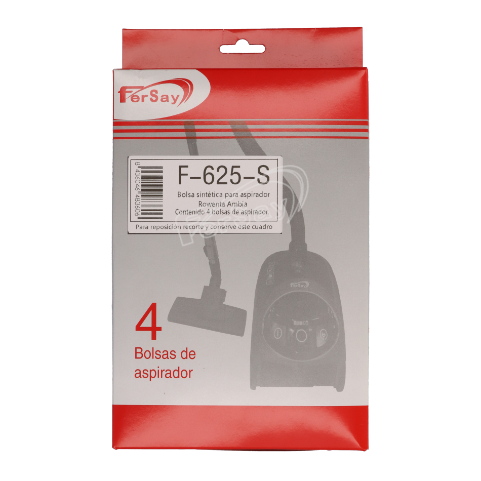 Bolsa para aspiradora Rowenta Ambia. - F625S - FERSAY