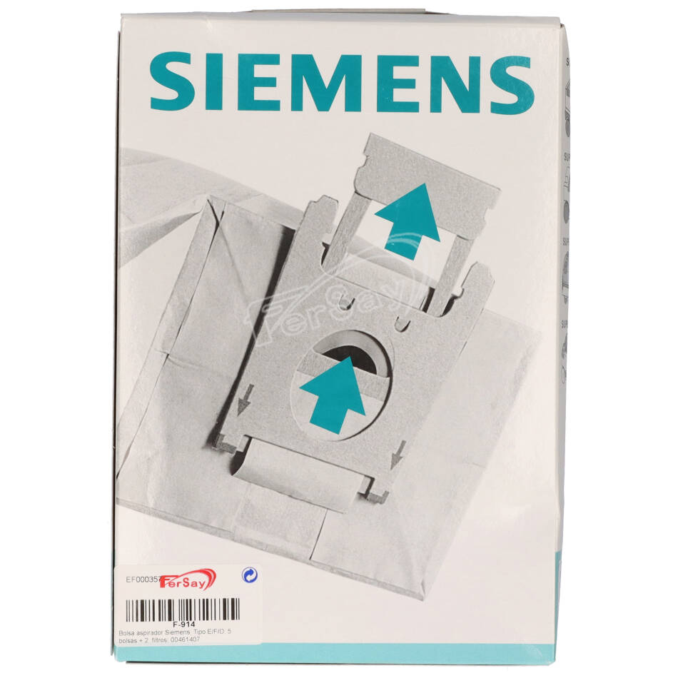 Bolsa para aspirador Siemens E/F/D. - F914 - BSH