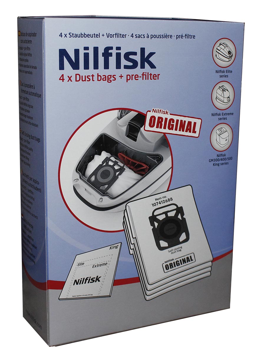Bolsa aspirador original Nilfisk 107412688 - F924 - NILFISK