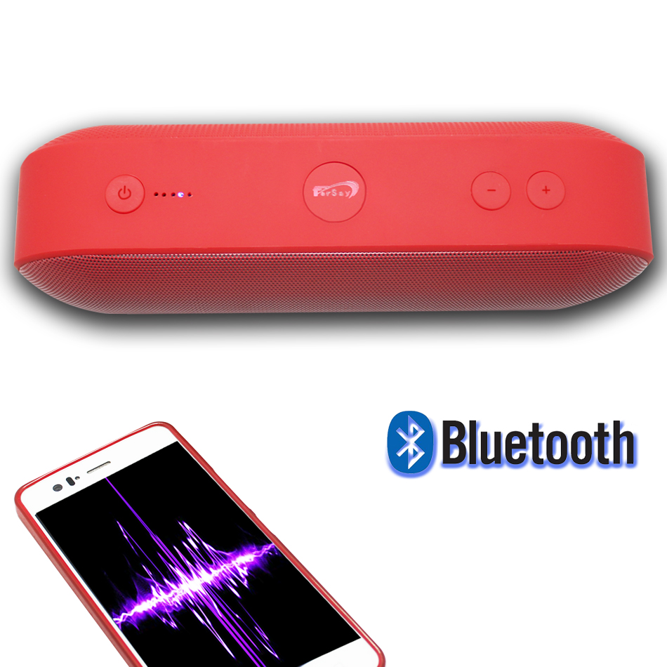 Altavoz bluetooth 3.1 color rojo incluye Radio - FERSAYALTR1 - FERSAY