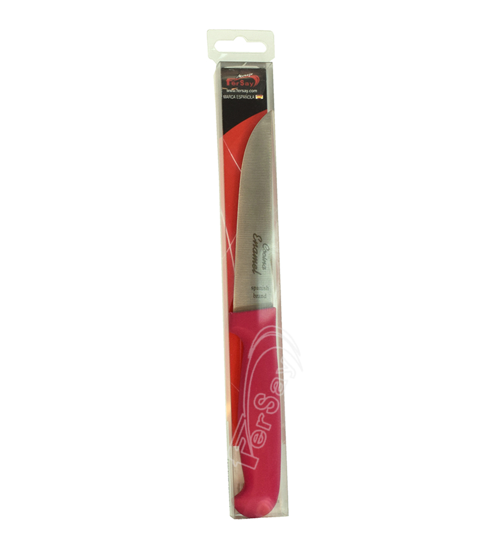 Cuchillo verdura color rojo 13 cm - FERSAYMEN104 - FERSAY