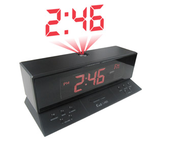 Radio despertador proyeccion hora pared - FP107 - SCYSE