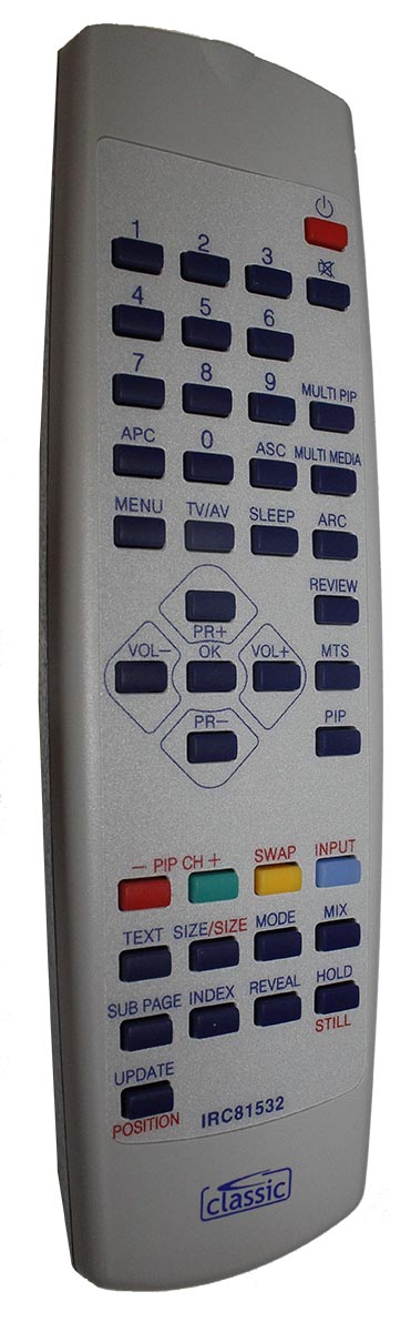 Mando televisor Orion RC2600 100% compatible - IRC81532 - CLASSIC