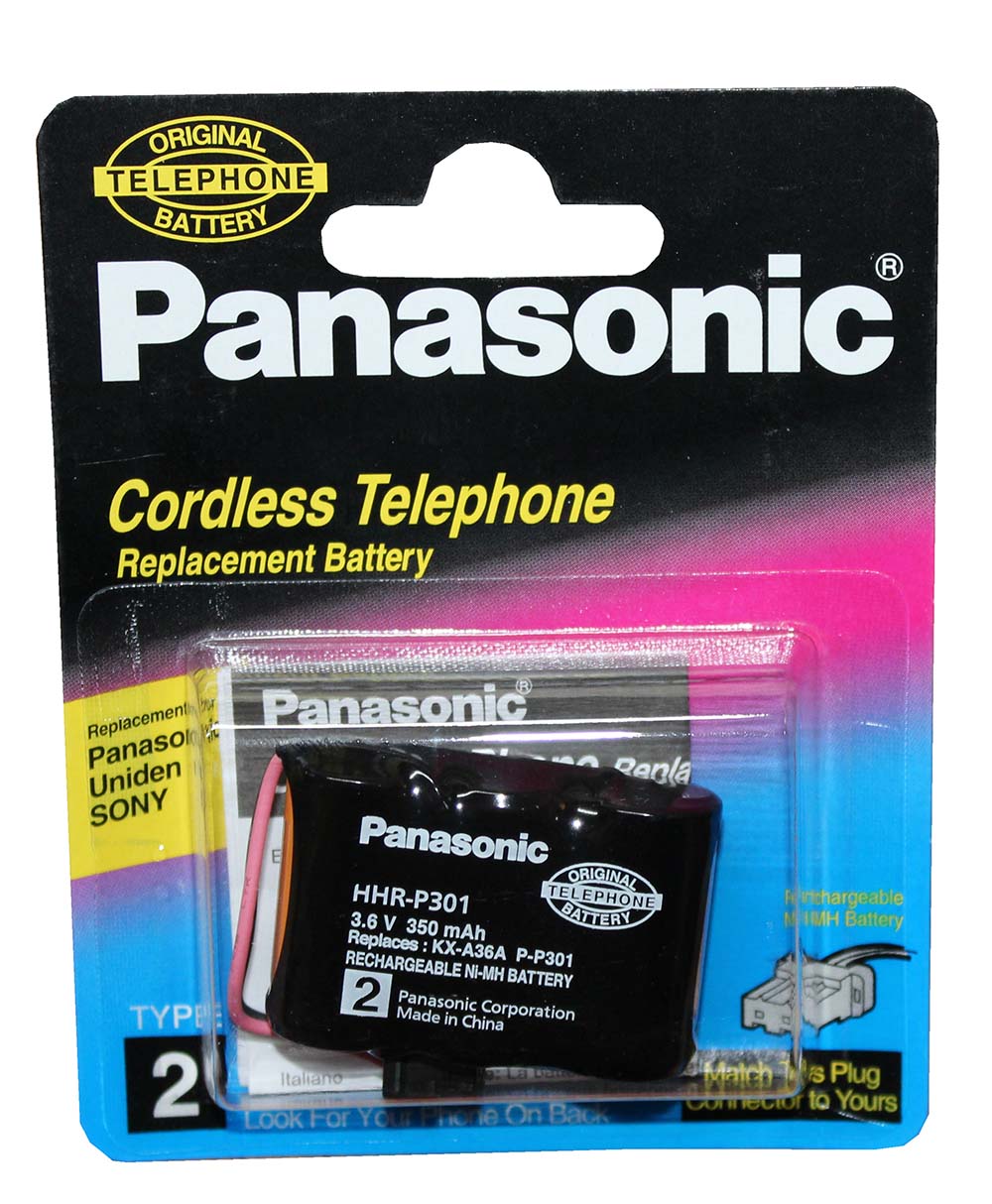 Bateria telefono inalambrico Panasonic 3,6V - K611555 - CLASSIC