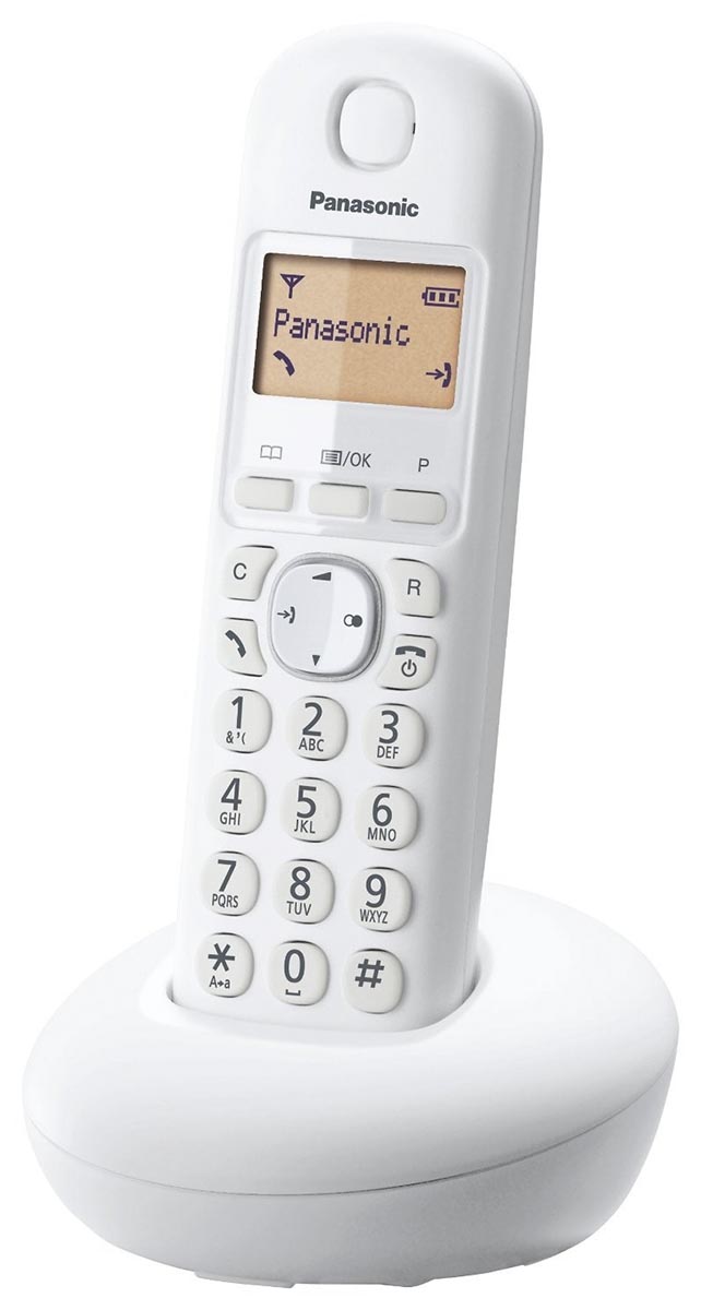 Telefono sin cable color gris single - KXTGB210SPW - PANASONIC