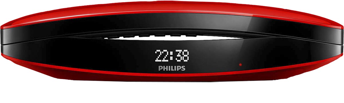 Telefono Philips inalambrico con manos libres - M6601RB23 - PHILIPS