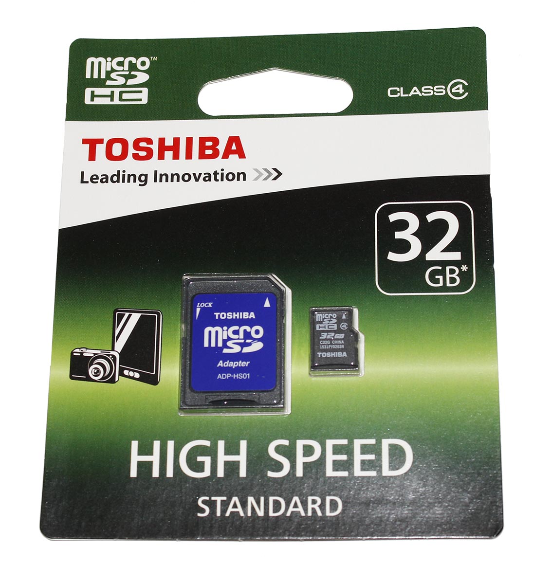 Tarjeta memoria Toshiba 32GB microSD Incluye adapt - MICROSDHC32G - TOSHIBA