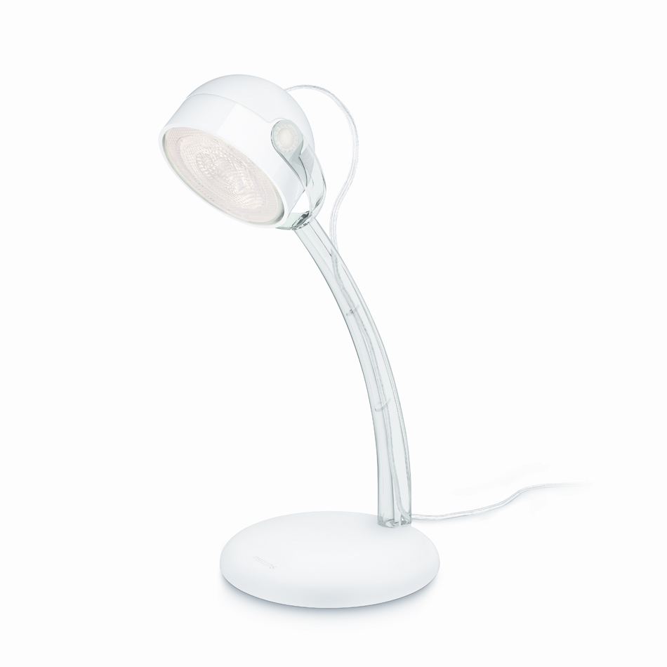 Lámpara de mesa Philips con led blanca. - PHFLEXODT1X4WW - PHILIPS