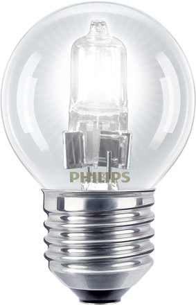 Bombilla halogena esferica clara Philips 42W E27 - PHHALOESFE42WE27 - PHILIPS