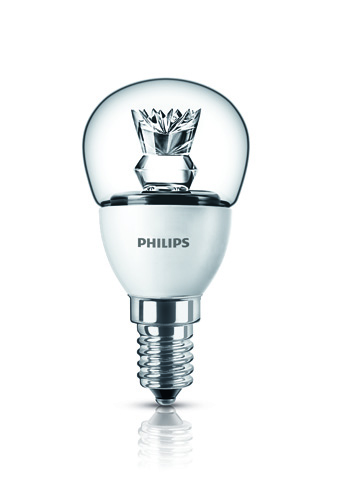 Bombilla led esferica clara Philips 4W E14 calida - PHLEDESFER25WE14C - PHILIPS