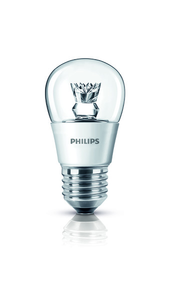 Bombilla led esferica clara Philips 4W E27 calida - PHLEDESFER25WE27C - PHILIPS