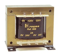 Transformador alimentacion 6V + 6 V 0.3 A - RQS103 - ROQMO