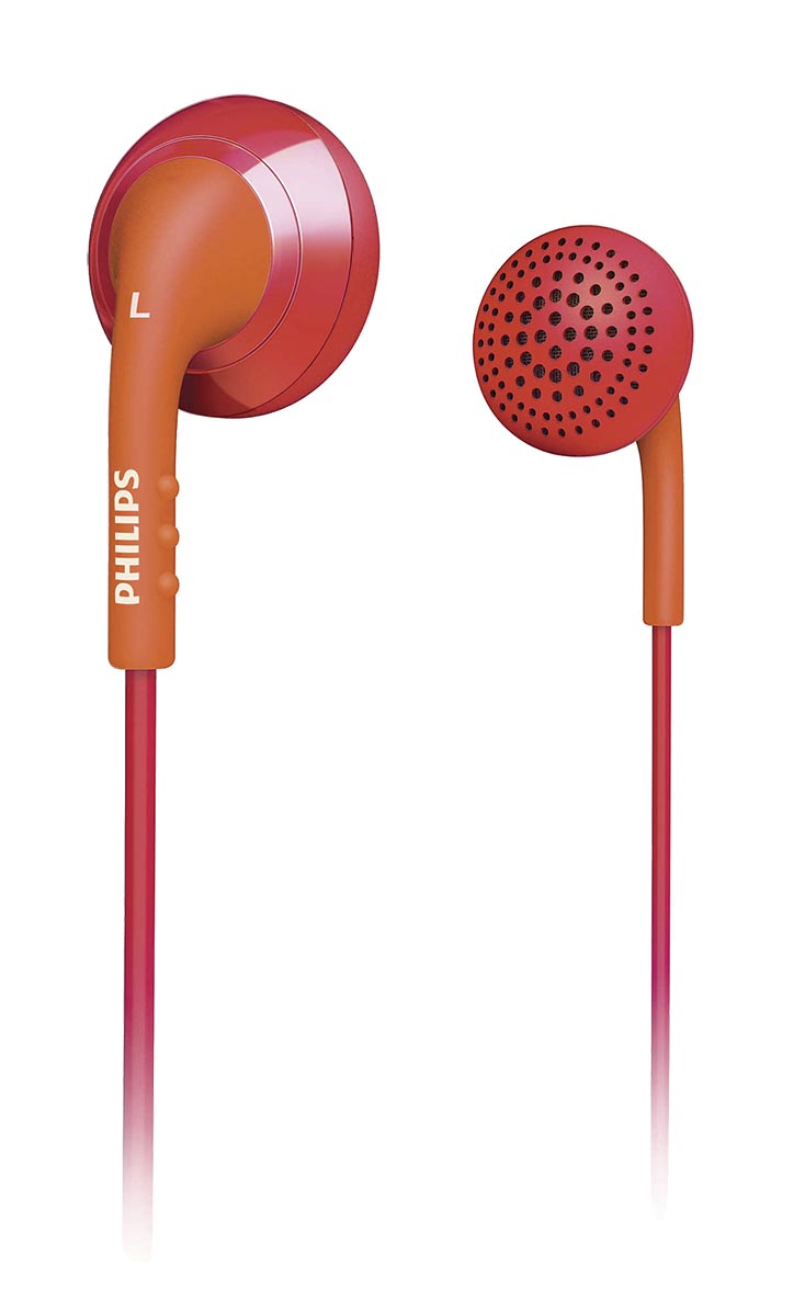 Auriculares de oreja intra-auditivos Philips rojos - SHE2670PO10 - PHILIPS